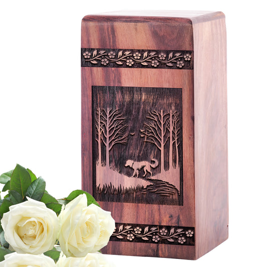 Dog Urn Size 5 Inch 5”(H) x 3”(W) x 3”(L)