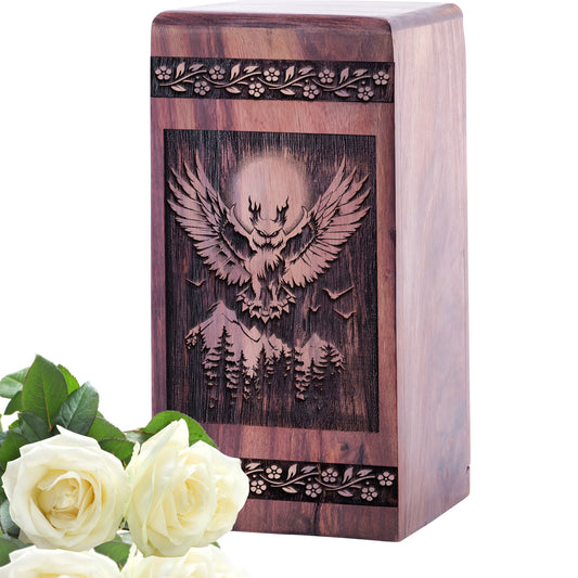 Owl Urn Size 5 Inch 5”(H) x 3”(W) x 3”(L)