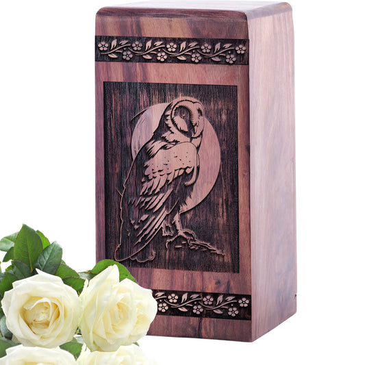 Owl Urn Size 5 Inch 5”(H) x 3”(W) x 3”(L)