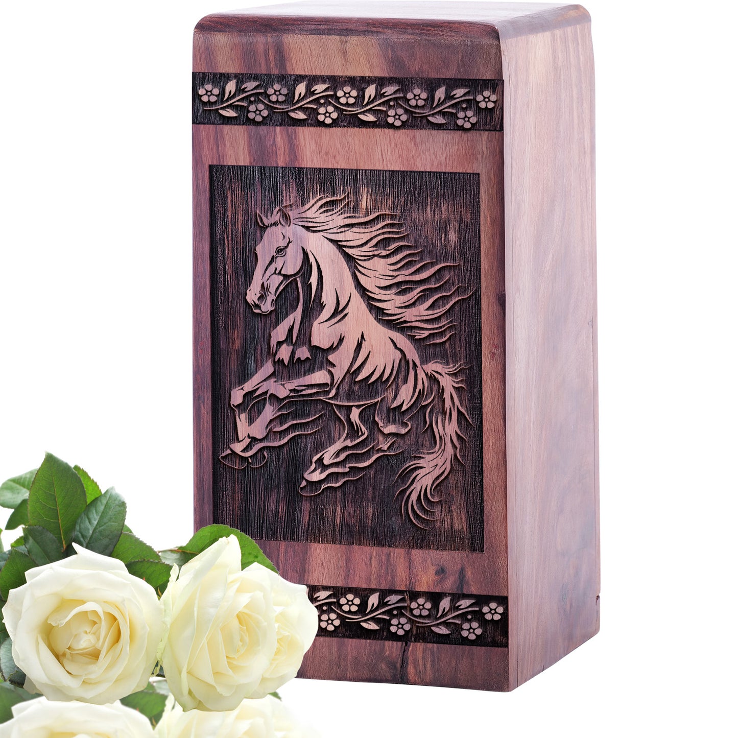 horse Urn Size 5 Inch 5”(H) x 3”(W) x 3”(L)