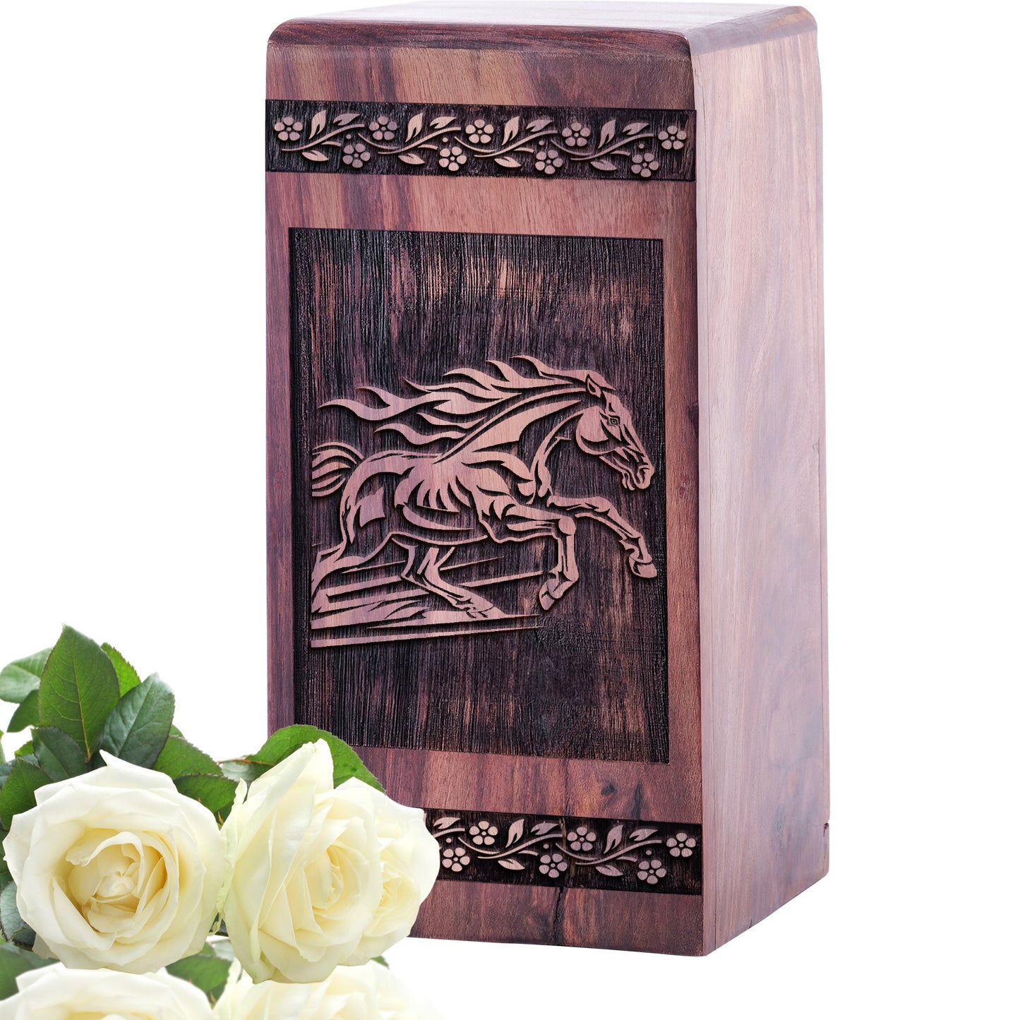 horse Urn Size 5 Inch 5”(H) x 3”(W) x 3”(L)