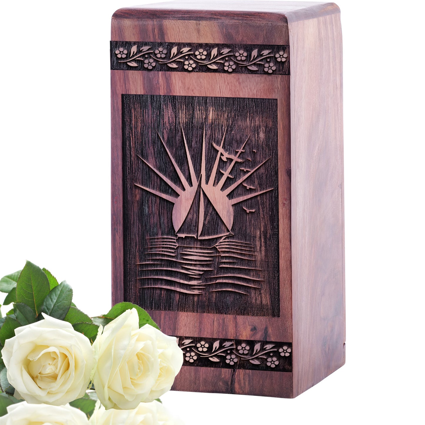 Sunset Urn Size 5 Inch 5”(H) x 3”(W) x 3”(L)