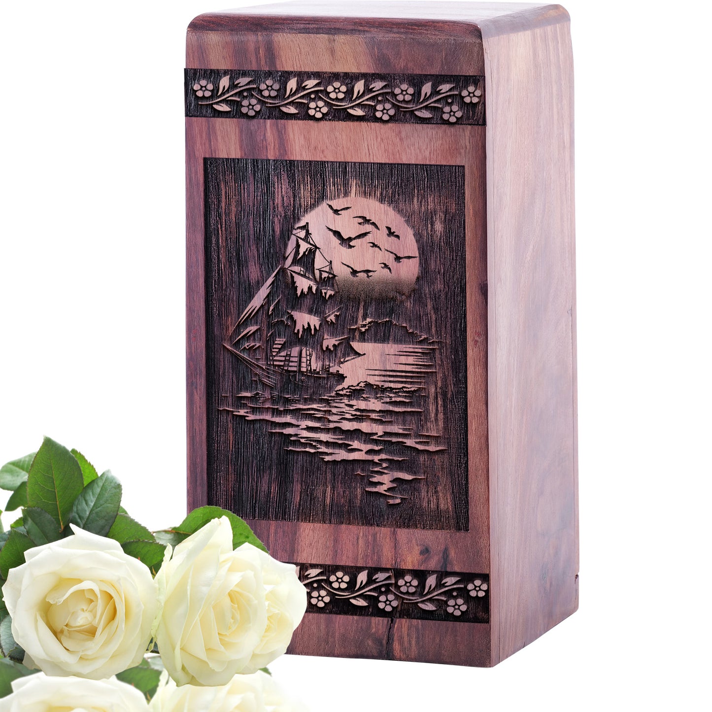 Sunset Urn Size 5 Inch 5”(H) x 3”(W) x 3”(L)