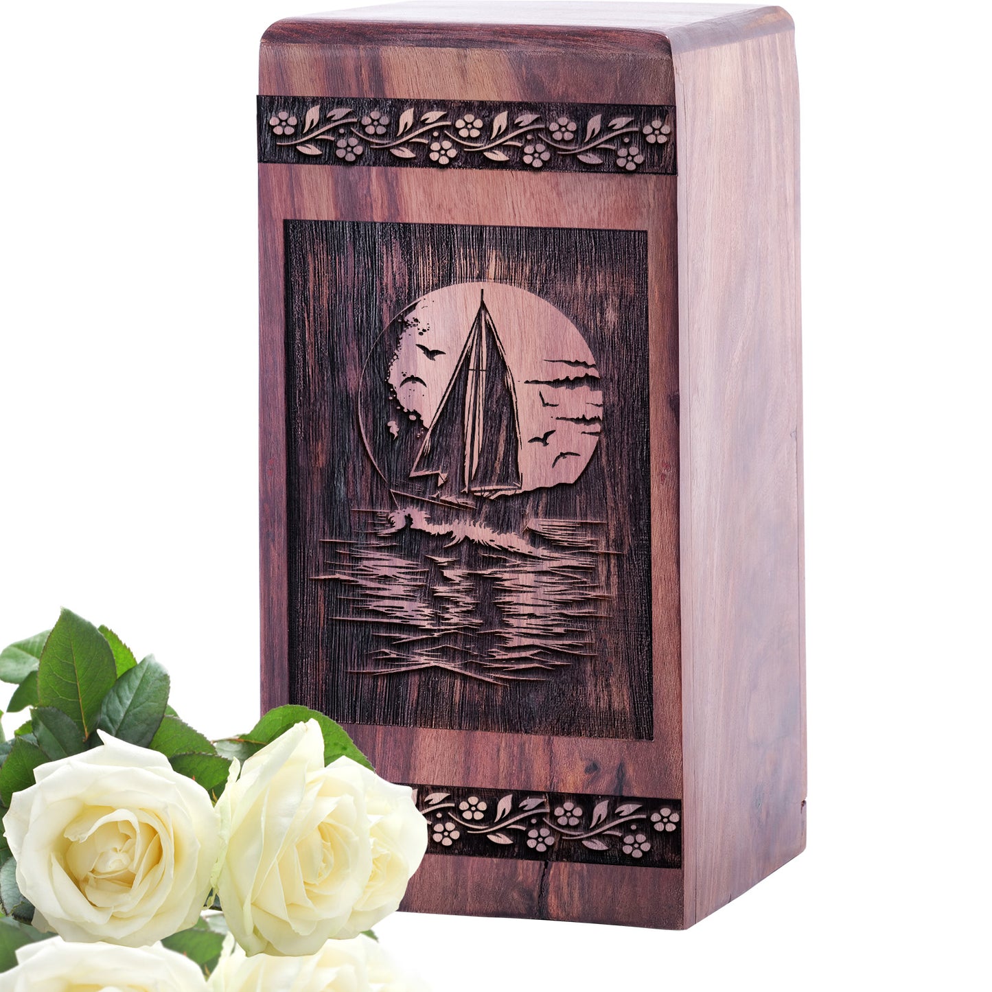 Sunset Urn Size 5 Inch 5”(H) x 3”(W) x 3”(L)