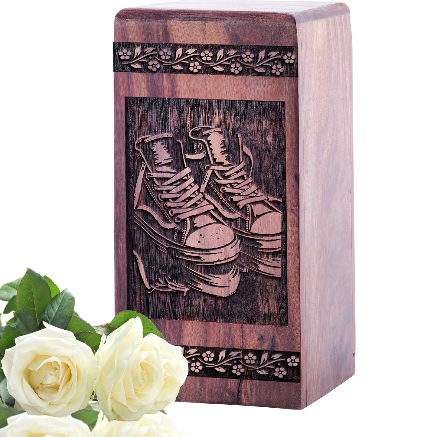 ballet shoes Urn Size 5 Inch 5”(H) x 3”(W) x 3”(L)