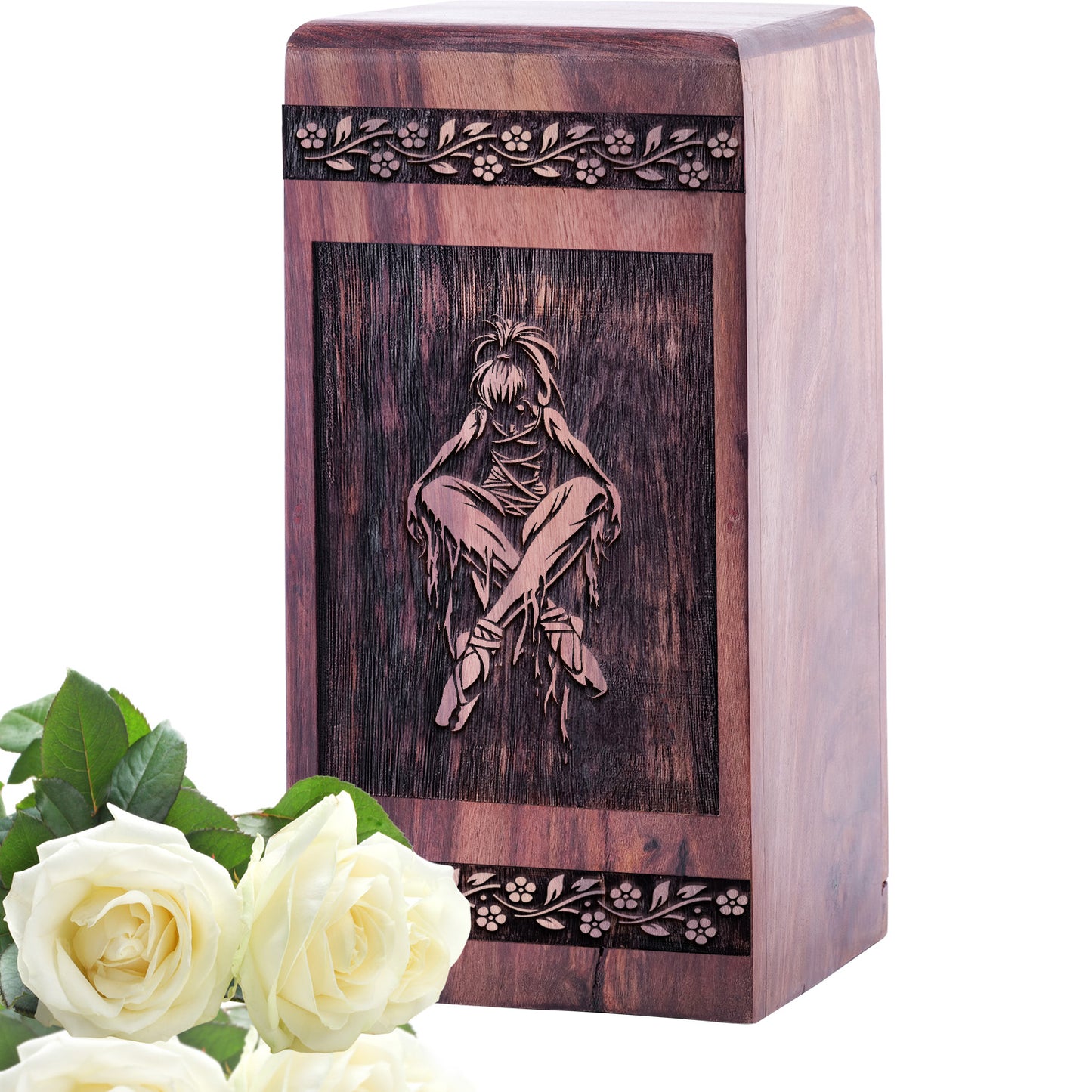 ballet shoes Urn Size 5 Inch 5”(H) x 3”(W) x 3”(L)