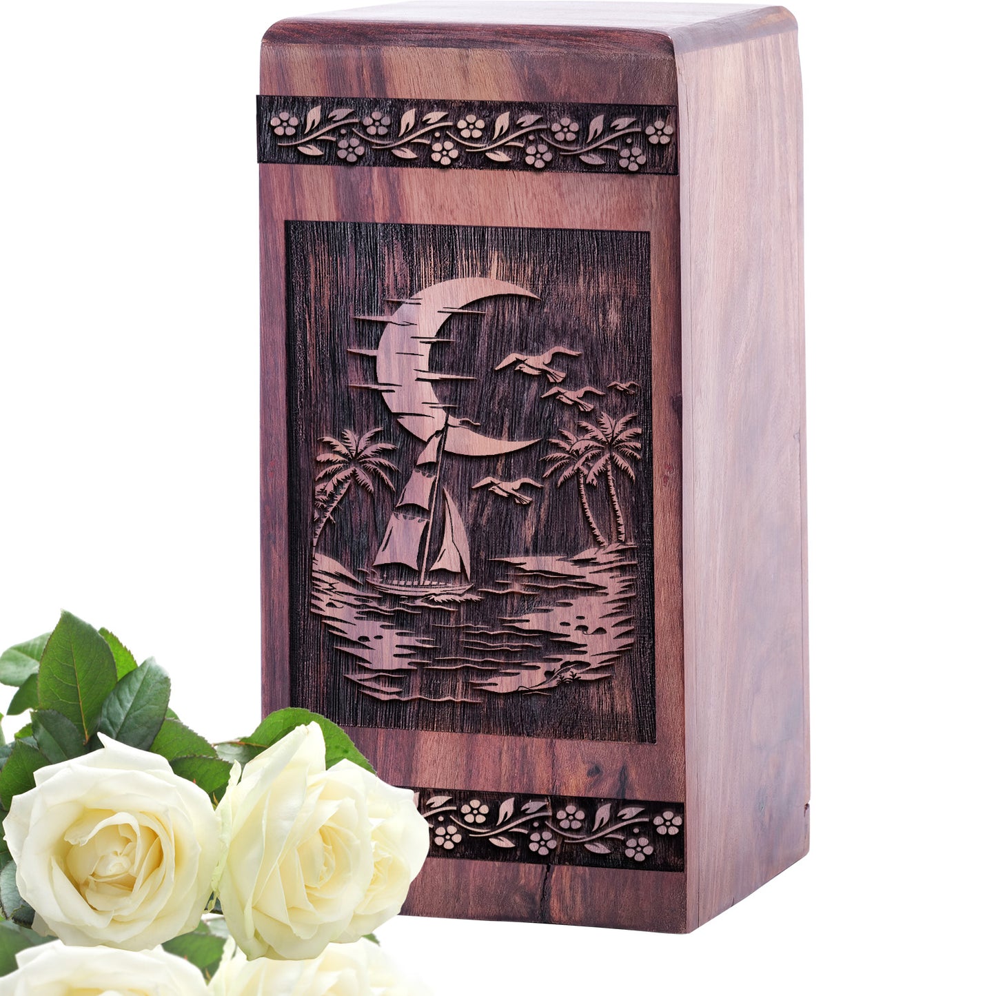 road Urn Size 5 Inch 5”(H) x 3”(W) x 3”(L)