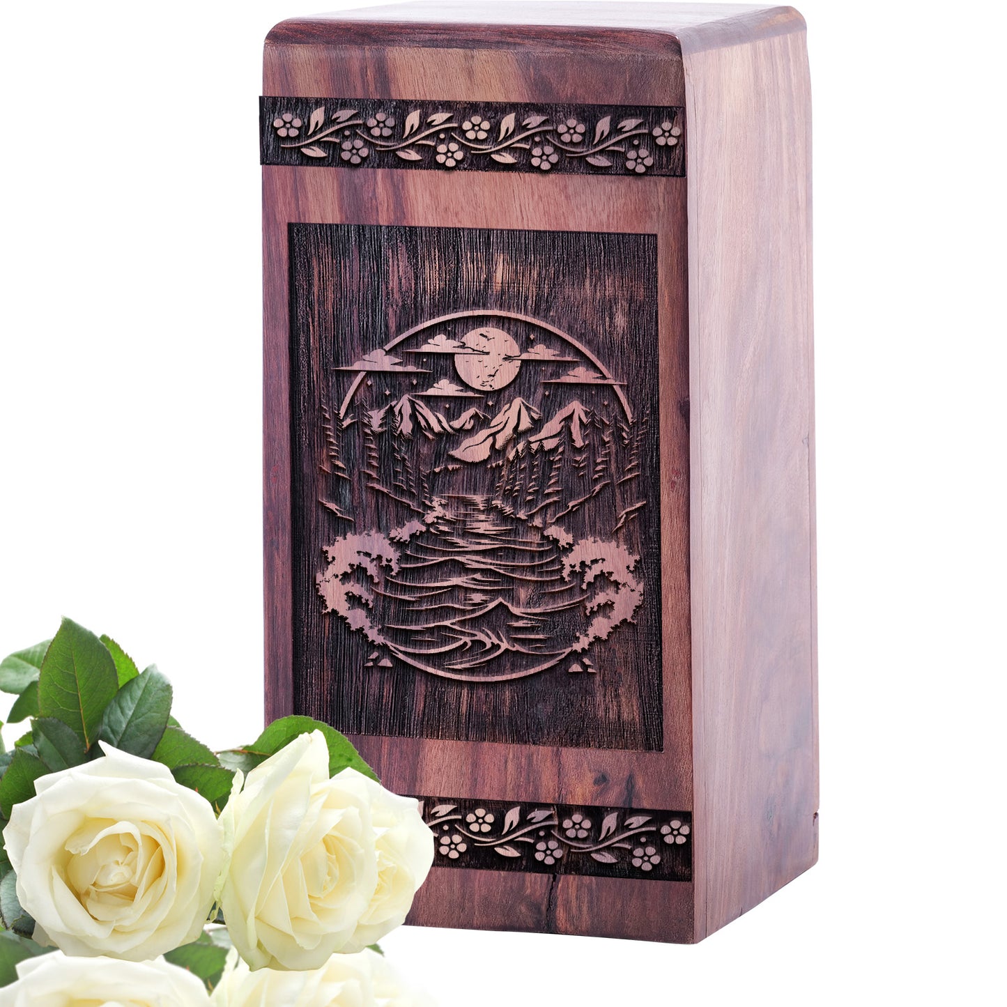 road Urn Size 5 Inch 5”(H) x 3”(W) x 3”(L)