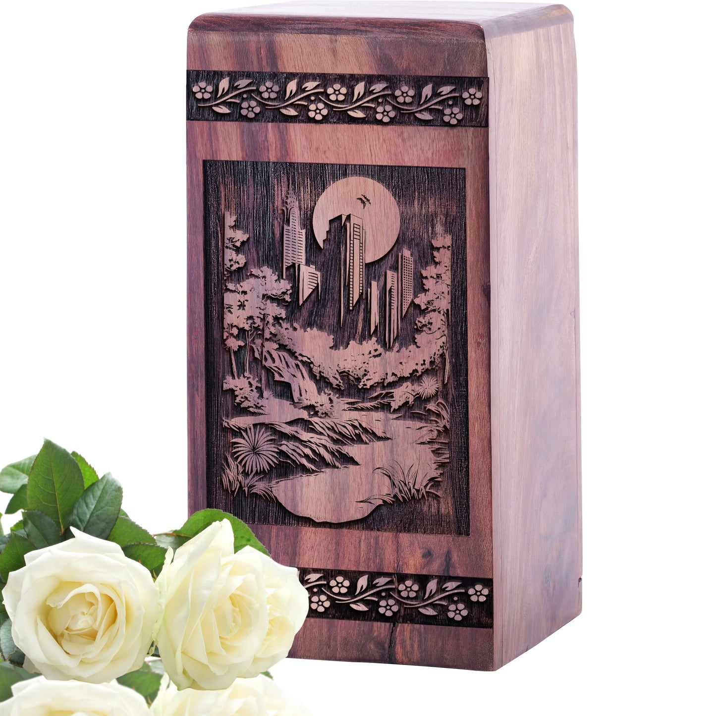 central park Urn Size 5 Inch 5”(H) x 3”(W) x 3”(L)