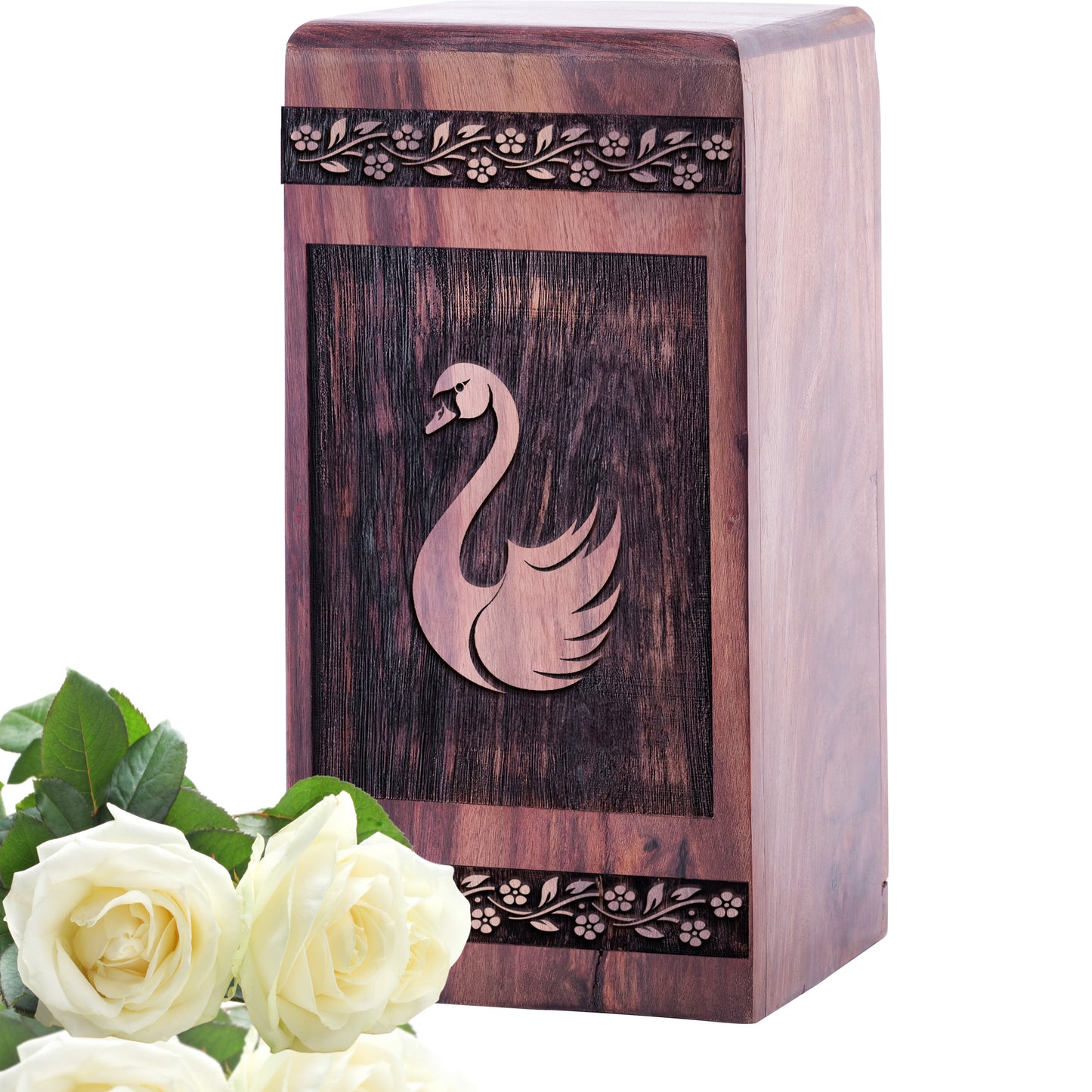 swan Urn Size 5 Inch 5”(H) x 3”(W) x 3”(L)