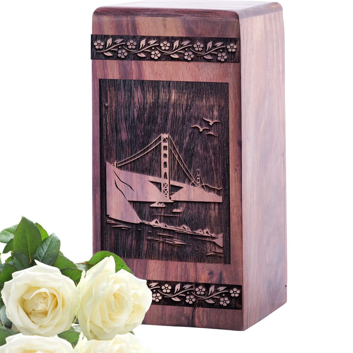Golden Gate Bridge Urn Size 5 Inch 5”(H) x 3”(W) x 3”(L)