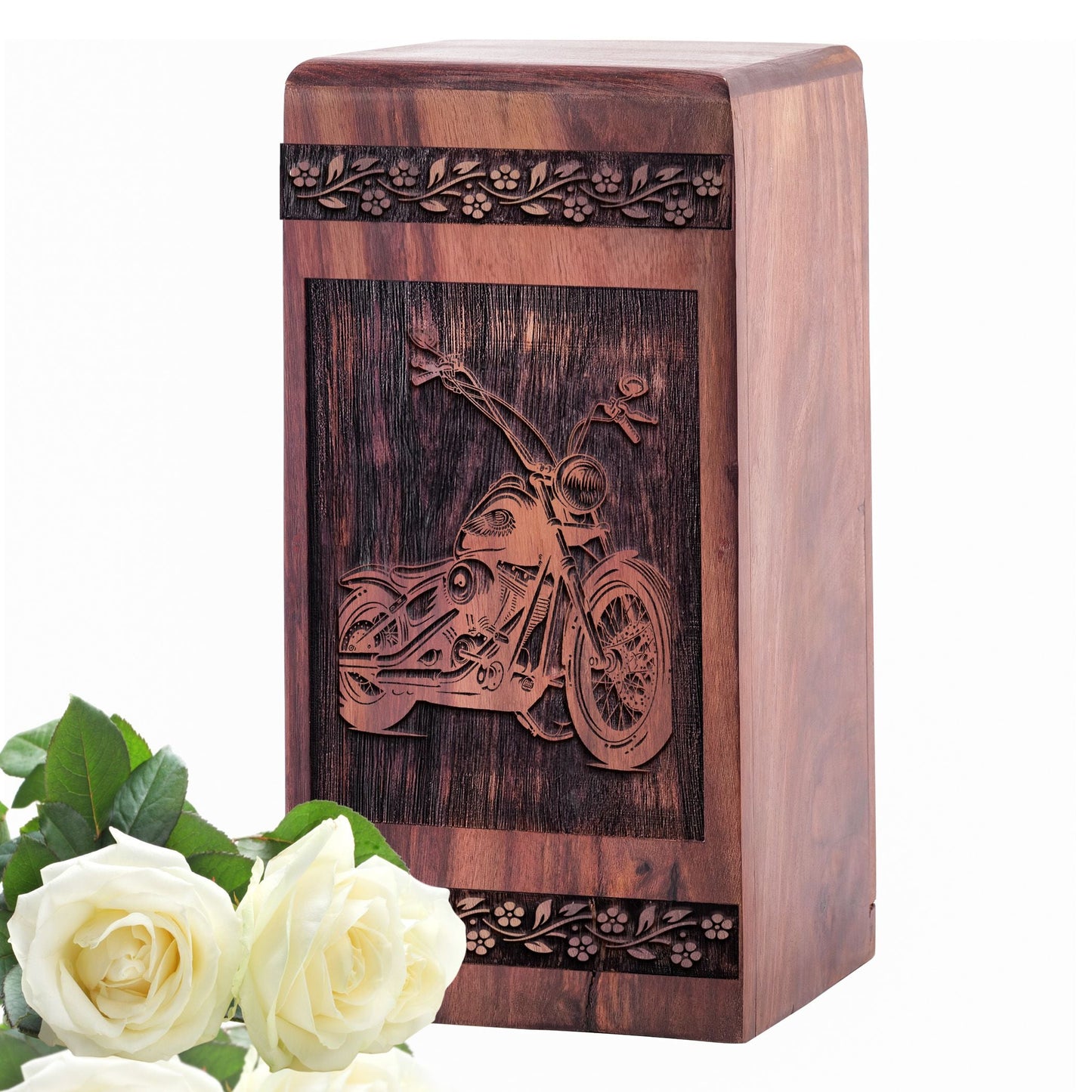 Unique Wooden Bullet Cremation Urn for Human Ashes