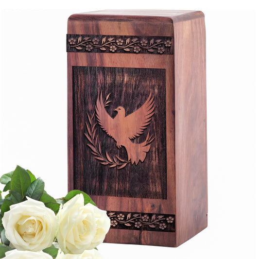 dove Urn Size 5 Inch 5”(H) x 3”(W) x 3”(L)