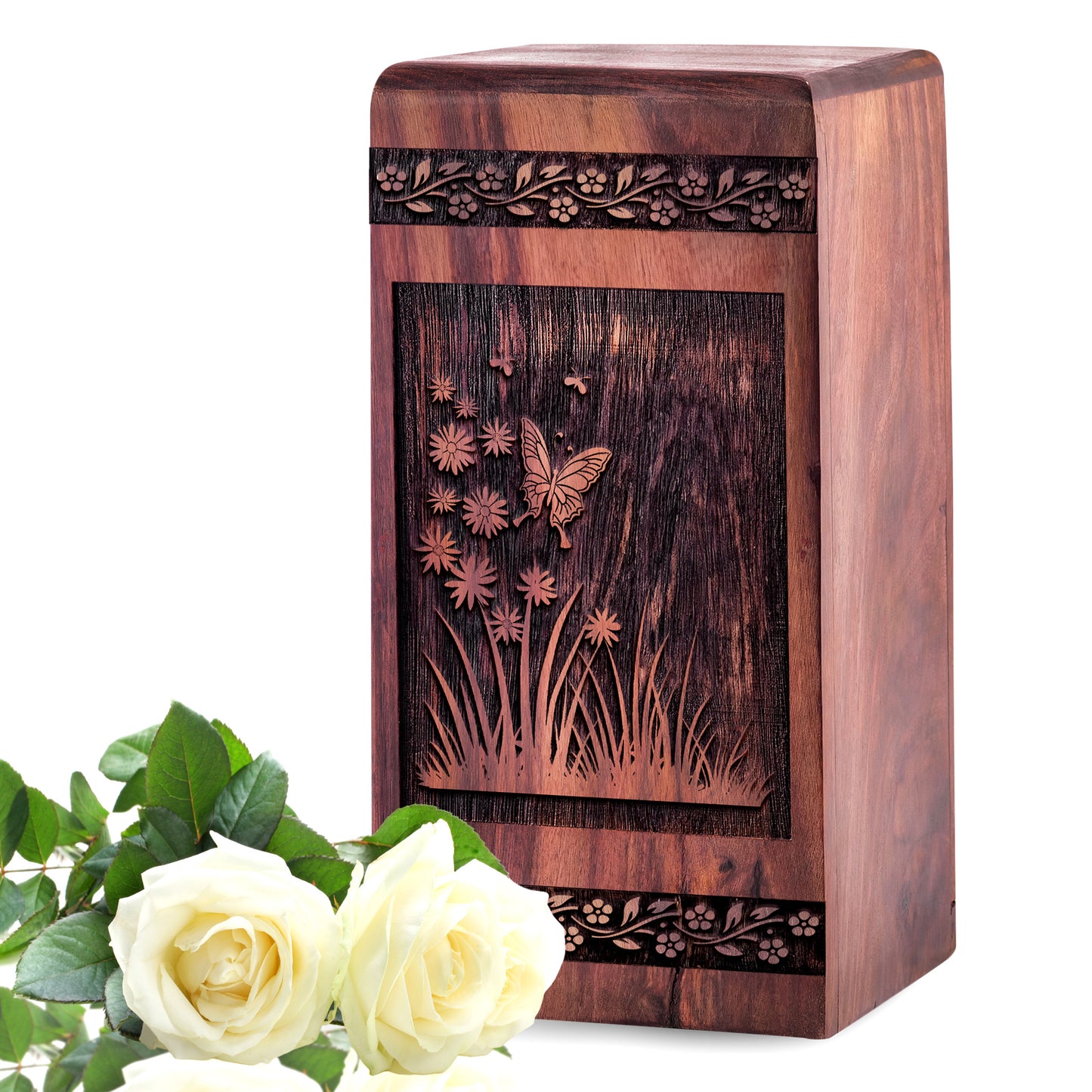 Butterflly Urn Size 5 Inch 5”(H) x 3”(W) x 3”(L)
