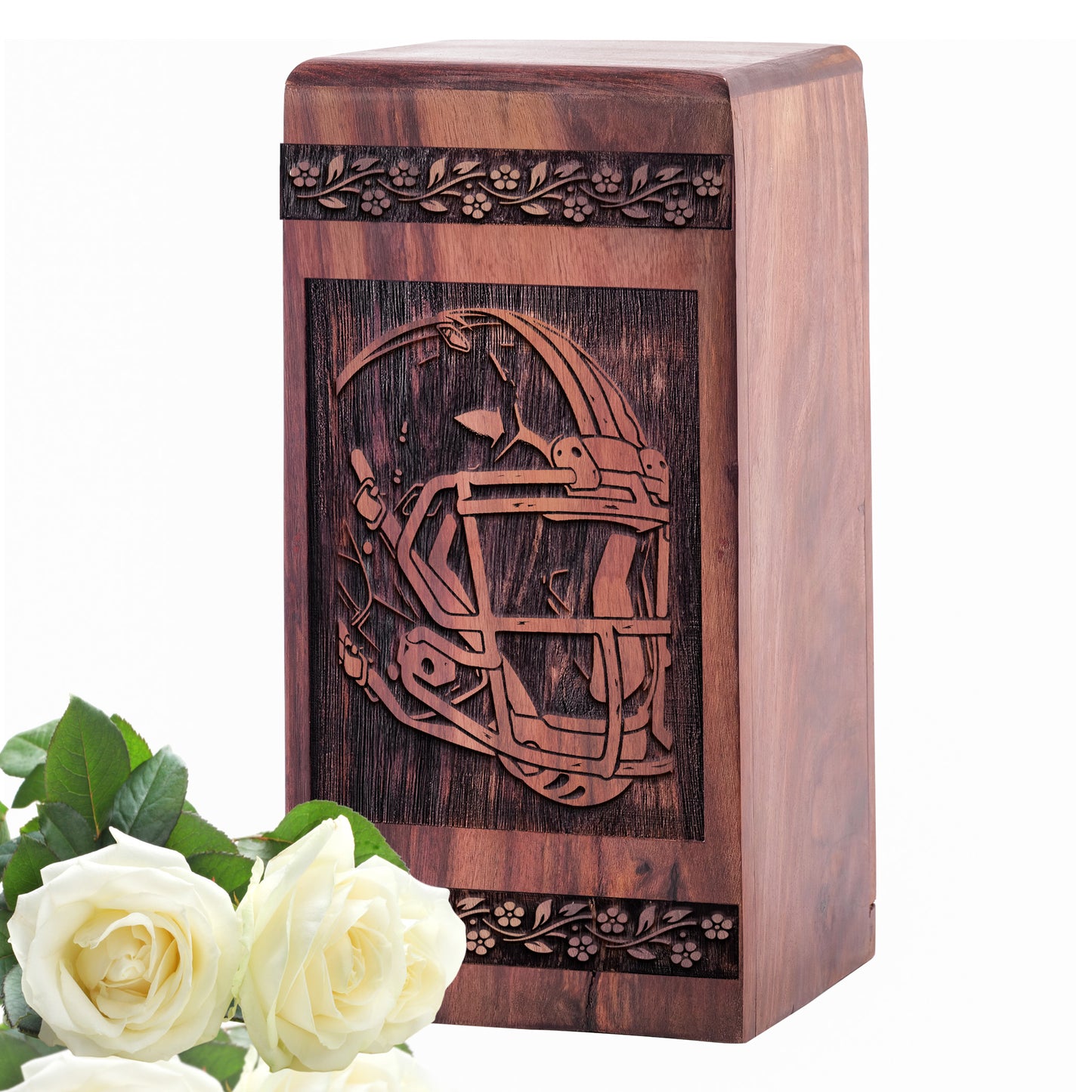 helmate Urn Size 5 Inch 5”(H) x 3”(W) x 3”(L)