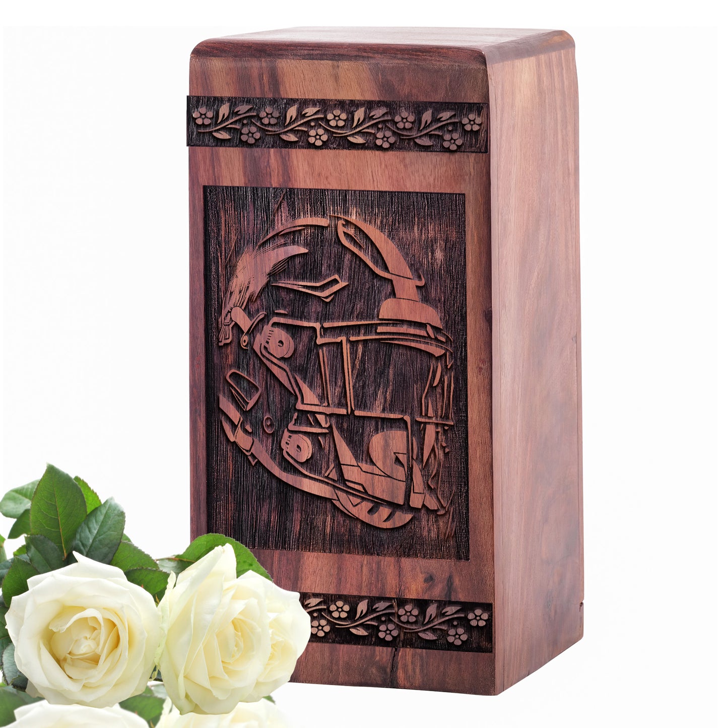 helmate Urn Size 5 Inch 5”(H) x 3”(W) x 3”(L)