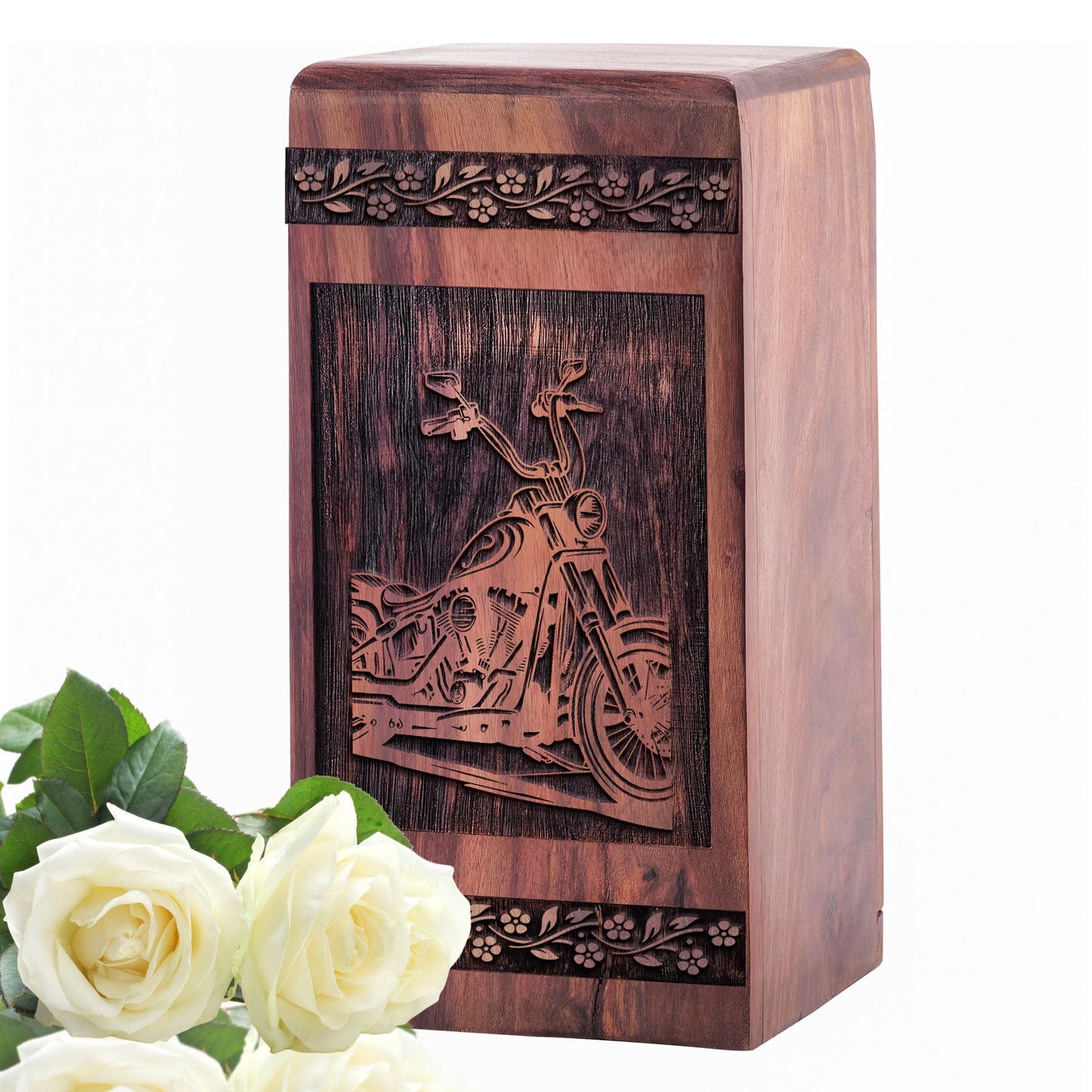 Handcrafted Wooden Hockey Urn for Ashes - Unique Keepsake