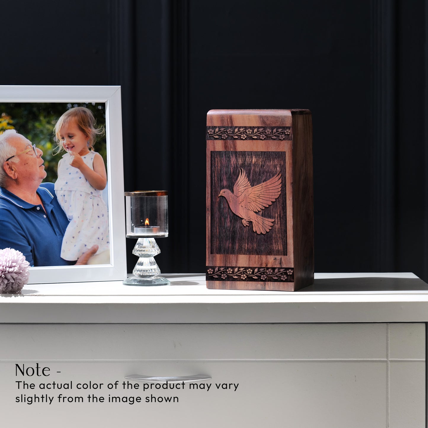 dove Urn Size 8 Inch 8”(H) x 4.7”(W) x 4.7”(L)