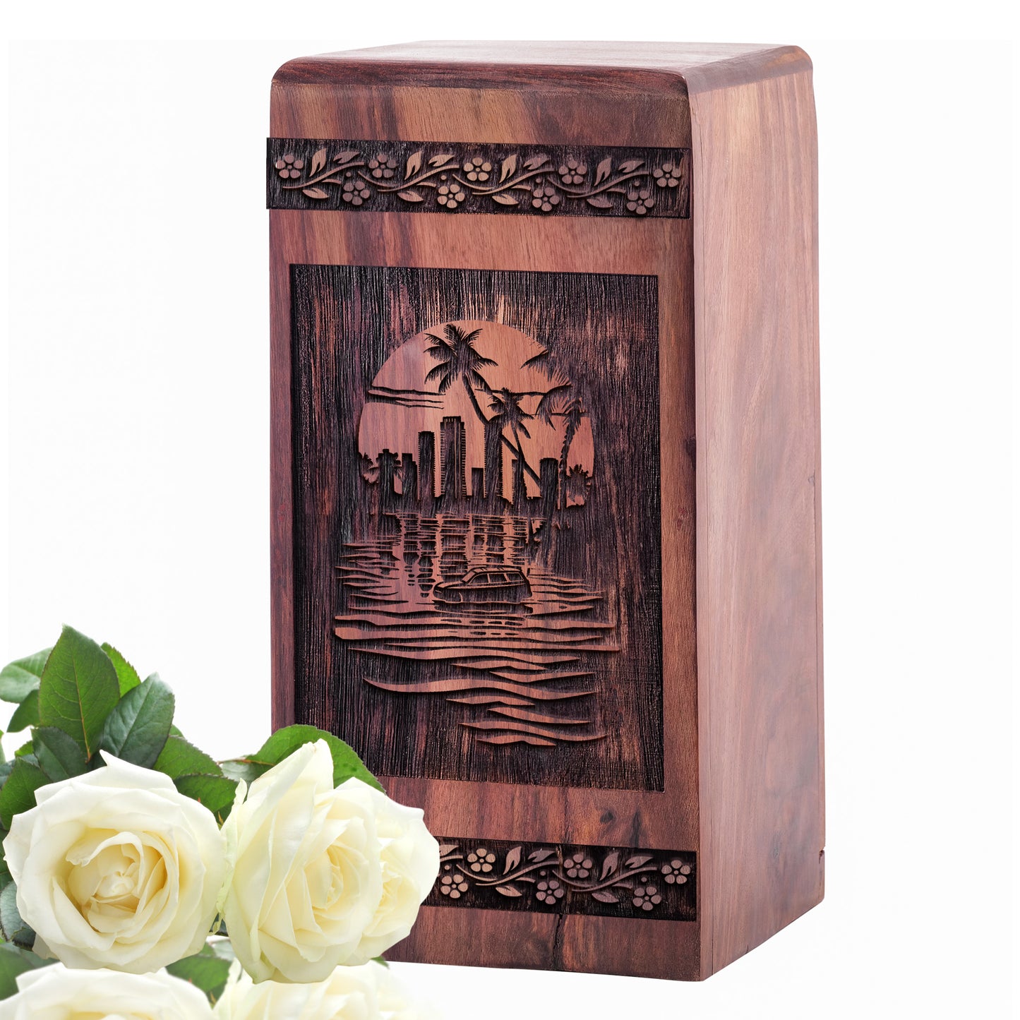 car Urn Size 5 Inch 5”(H) x 3”(W) x 3”(L)