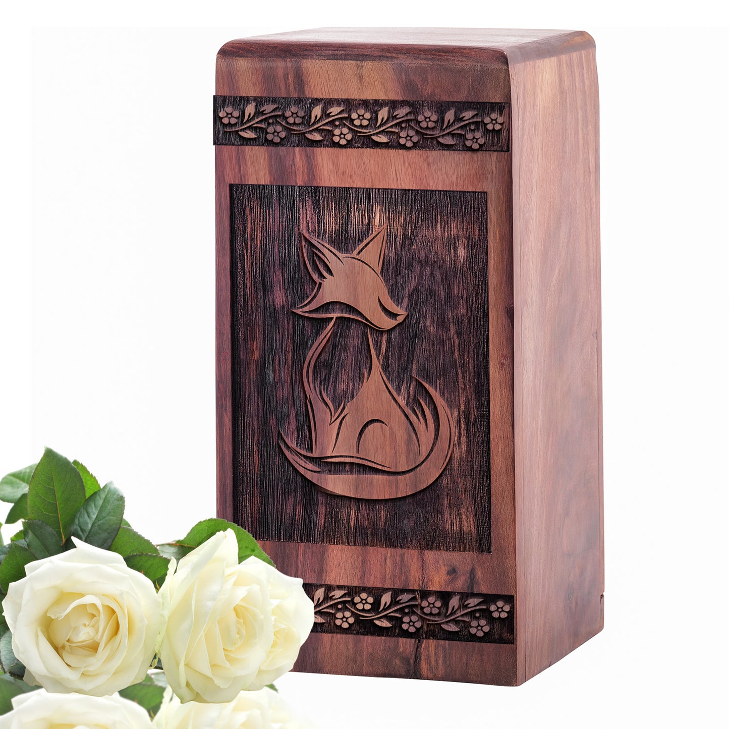 fox Urn Size 5 Inch 5”(H) x 3”(W) x 3”(L)