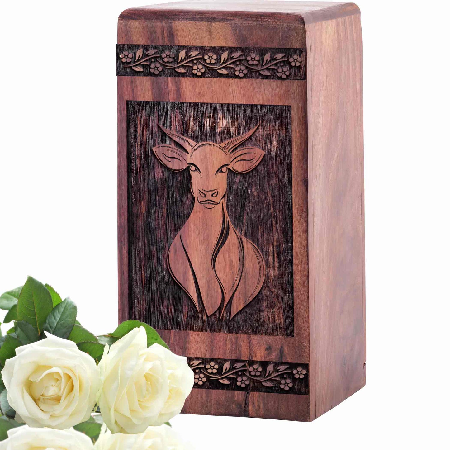 fox Urn Size 5 Inch 5”(H) x 3”(W) x 3”(L)