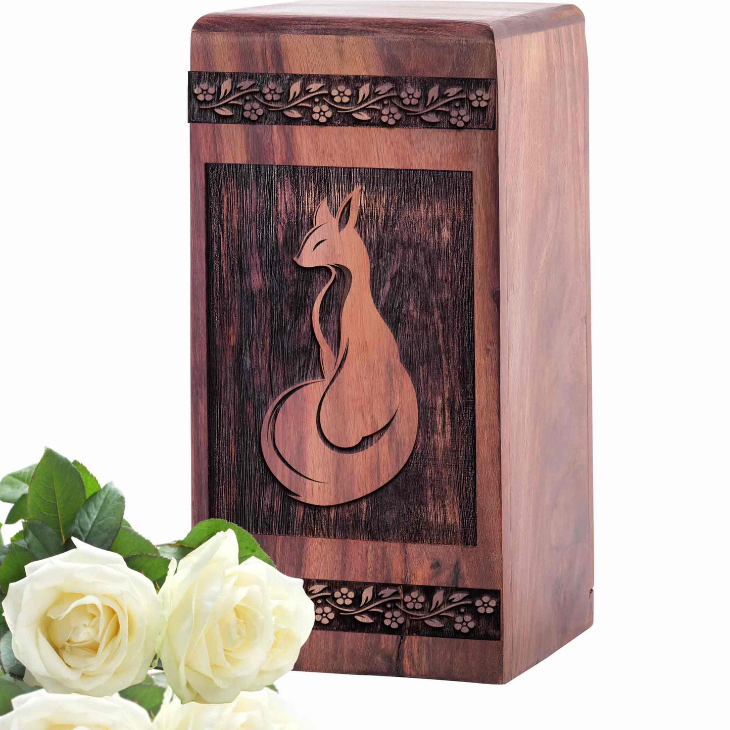 fox Urn Size 5 Inch 5”(H) x 3”(W) x 3”(L)