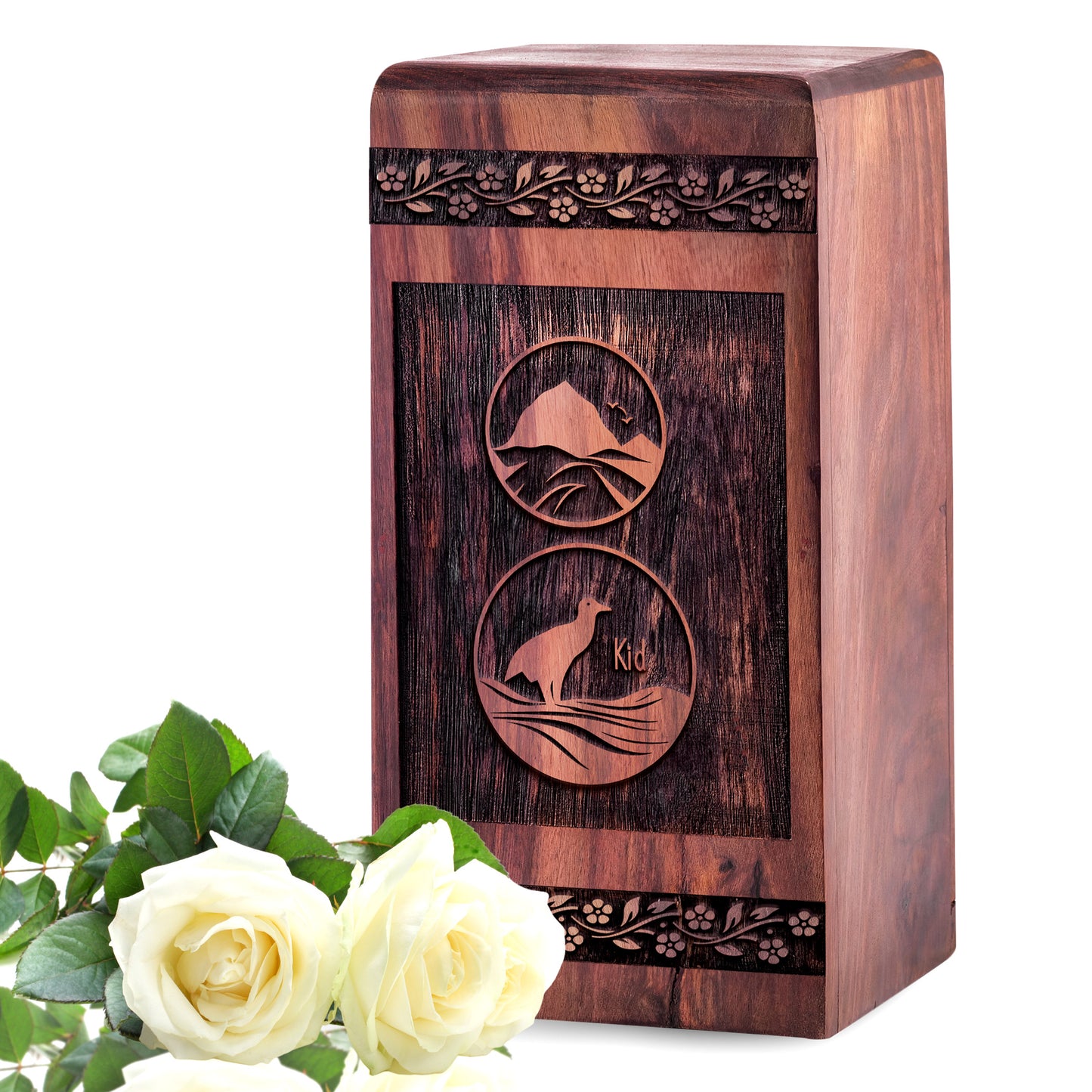mountain Urn Size 5 Inch 5”(H) x 3”(W) x 3”(L)