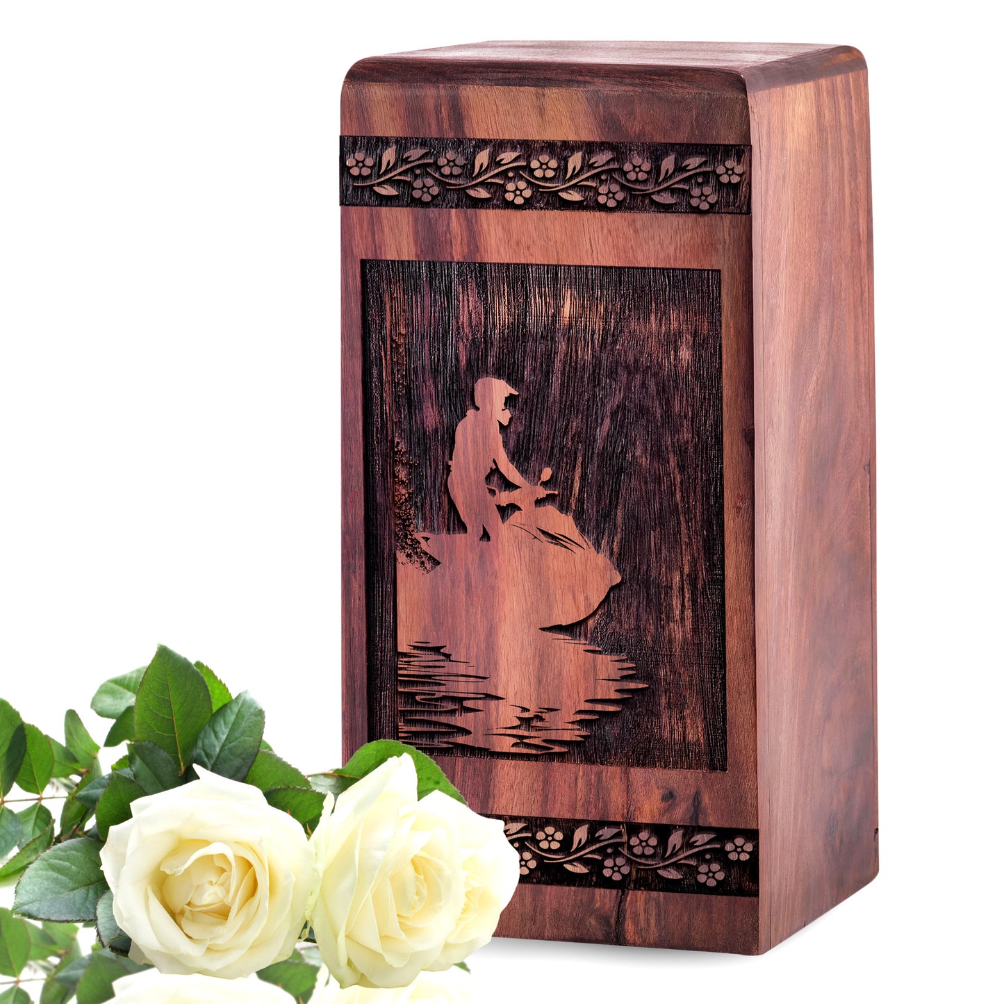 riding-jet Urn Size 5 Inch 5”(H) x 3”(W) x 3”(L)
