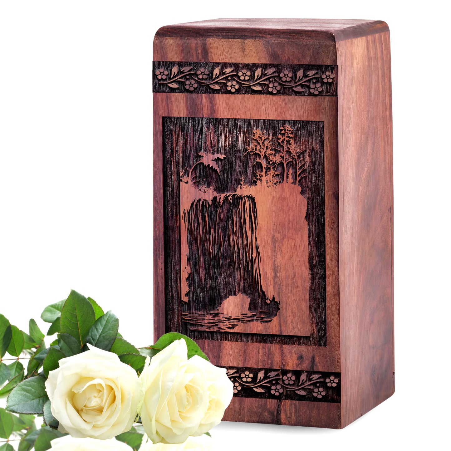 mountion Urn Size 5 Inch 5”(H) x 3”(W) x 3”(L)