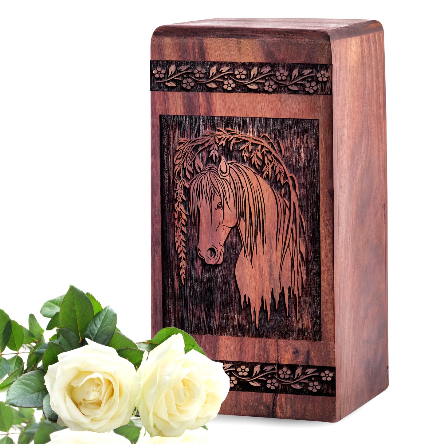horse Urn Size 5 Inch 5”(H) x 3”(W) x 3”(L)