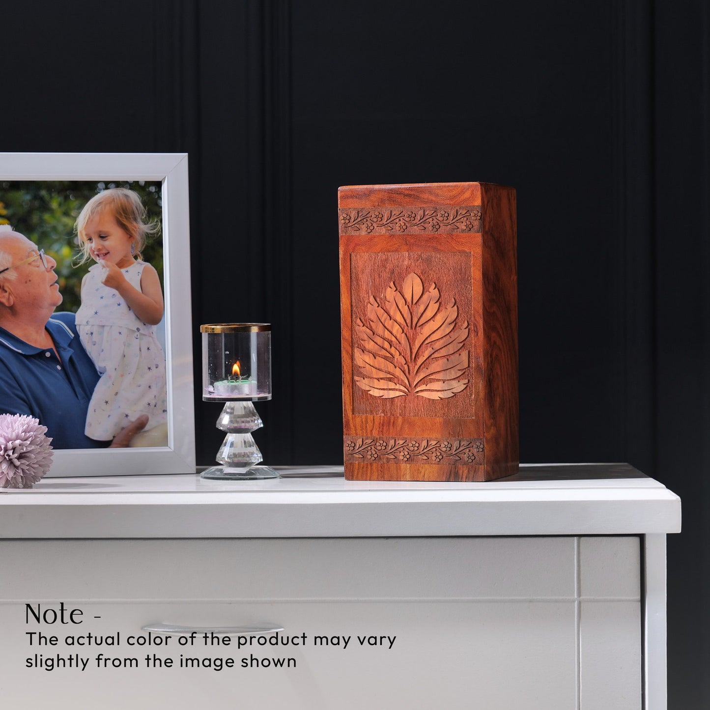 Rainforest Cremation Urns For Human Ashes – Wooden Memorial Box