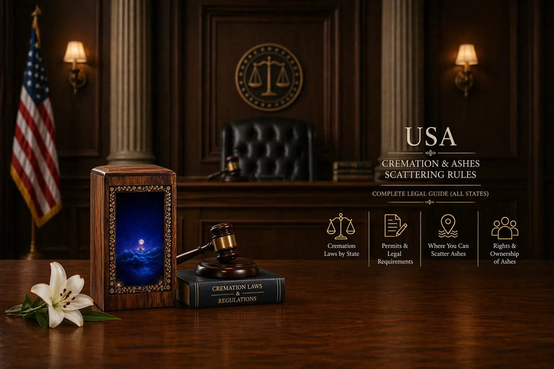 US Cremation Laws & Ashes Scattering Rules – Complete Legal Guide (All States)
