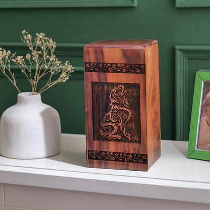 Dog Urn Size 14 Inch 14”(H) x 7.5”(W) x 7.5”(L)