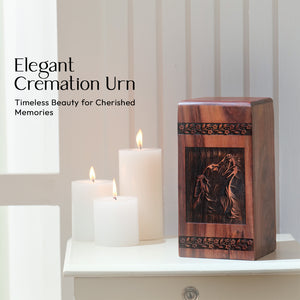 Dog Urn Size 10(H)x5.5(W)x5.5(L)Inches