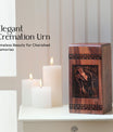 Wooden Dog Urn for Beautiful Memorial for Pets