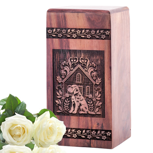 Dog Urn Size 5 Inch 5”(H) x 3”(W) x 3”(L)