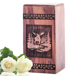Beautiful Dog Handcrafted Urn for Memorial Keepsake