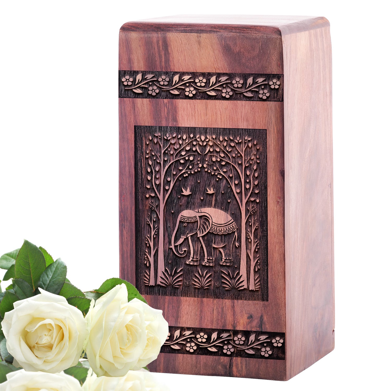 Elephant Urn Size 5 Inch 5”(H) x 3”(W) x 3”(L)