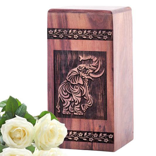 Elephant Urn Size 5 Inch 5”(H) x 3”(W) x 3”(L)