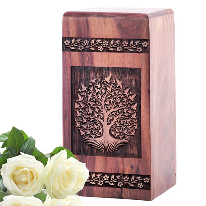 Tree of Life Urn Size 5 Inch 5”(H) x 3”(W) x 3”(L)