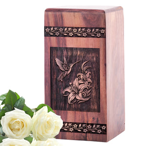 Humming Bird Urn Size 5(H)x3(W)x3(L)Inches