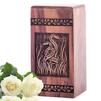 Snake Urn Size 5 Inch 5”(H) x 3”(W) x 3”(L)