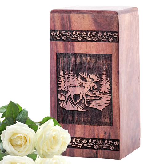 Deer Urn Size 5 Inch 5”(H) x 3”(W) x 3”(L)