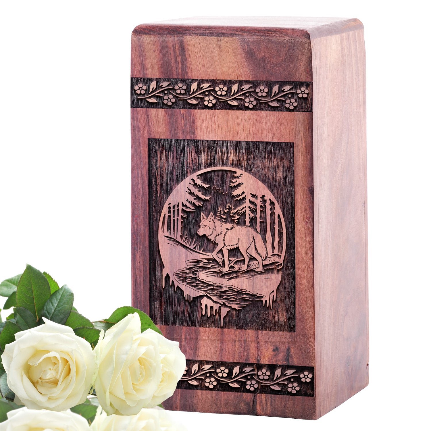 Fox Urn Size 5 Inch 5”(H) x 3”(W) x 3”(L)