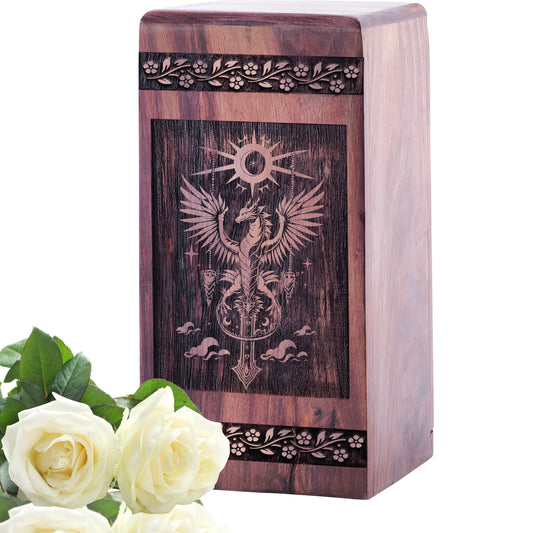 dragon Urn Size 5 Inch 5”(H) x 3”(W) x 3”(L)