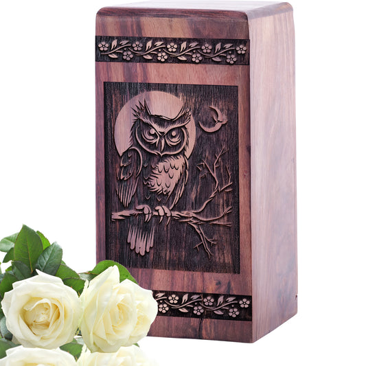 Owl Urn Size 5 Inch 5”(H) x 3”(W) x 3”(L)