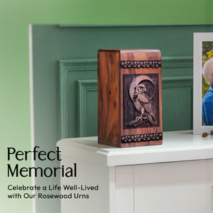 Owl Urn Size 11.25(H)x6.25(W)x6.25(L)Inches