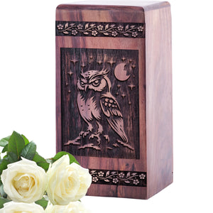 Owl Urn Size 5(H)x3(W)x3(L)Inches