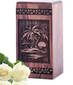 sunset beach Urn Size 5(H)x3(W)x3(L)Inches