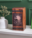 sunset beach Urn Size 14(H)x7.5(W)x7.5(L)